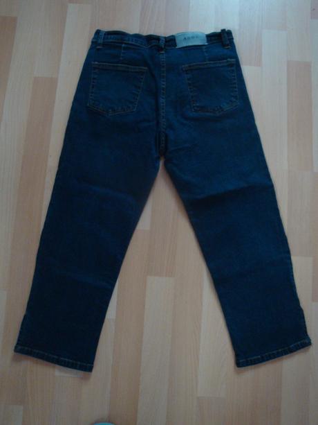 Džíny dámské kratší - tmavě modré, vel. 31, 30