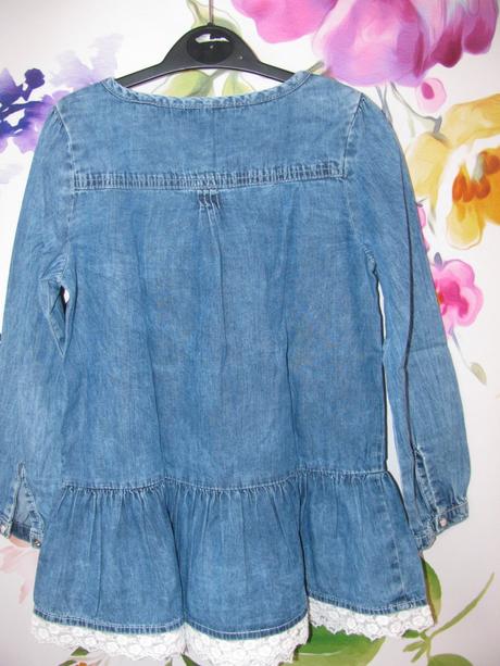 Tunika z tenké letní džínoviny - lindex, lindex,116