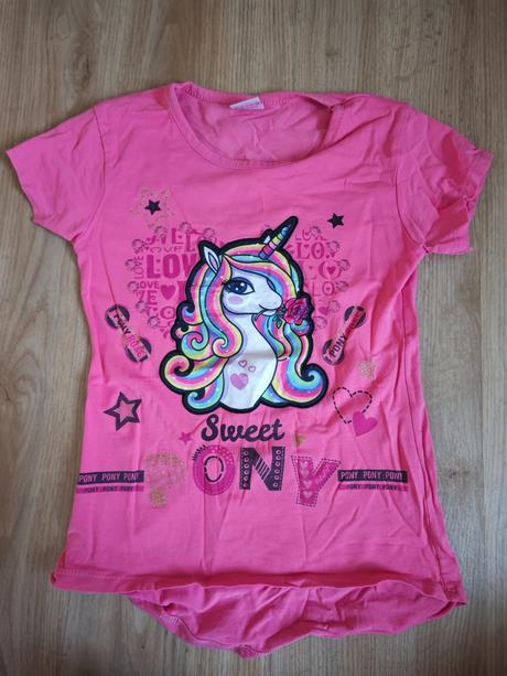 Balíček obleceni pro holku - 9 kusů - velikost 122, 122–134