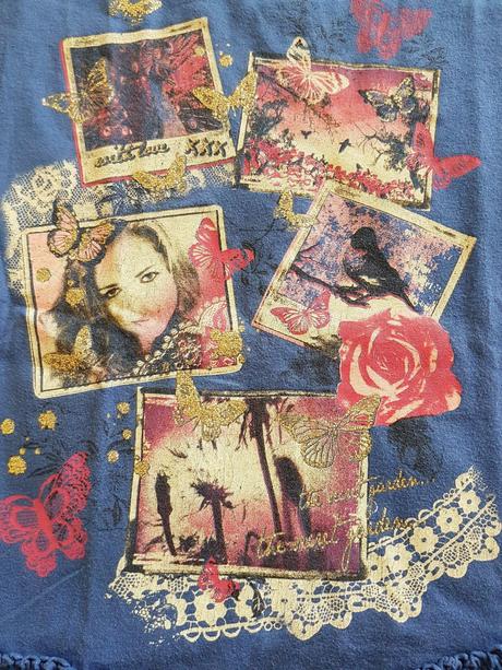 Triko s volany a čelenkou, cherokee,122