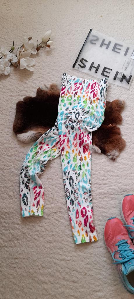 Shein sportovní legíny s širokým pasem, m