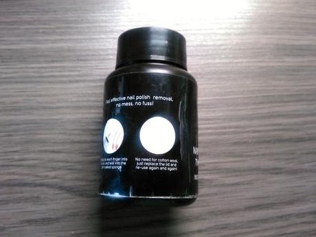 Cestovní odlakovač na nehty houbička, 