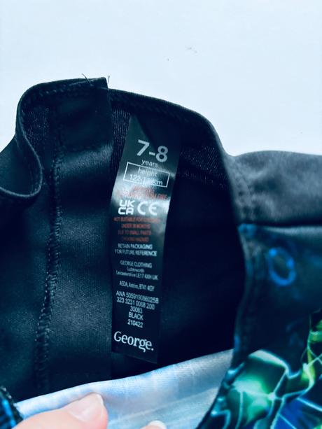 An20/ kostým  kostlivec - v.7/8 let, 