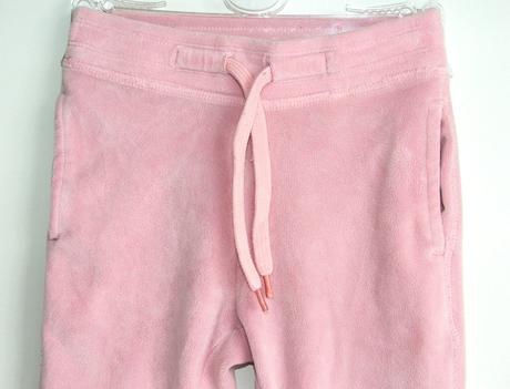 W110 sametkové dívčí tepláky vel. 80, dkny,80