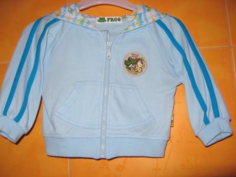 Mikiny s kapucou-vel.74/80,zn.frog, 74