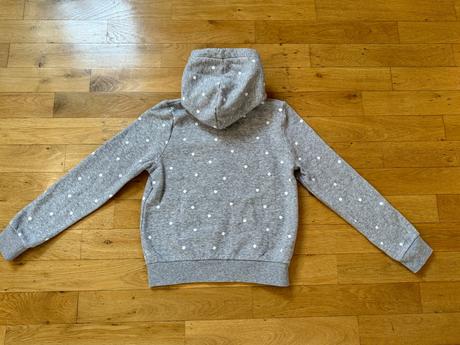 Mikina s puntíky h&m, h&m,134