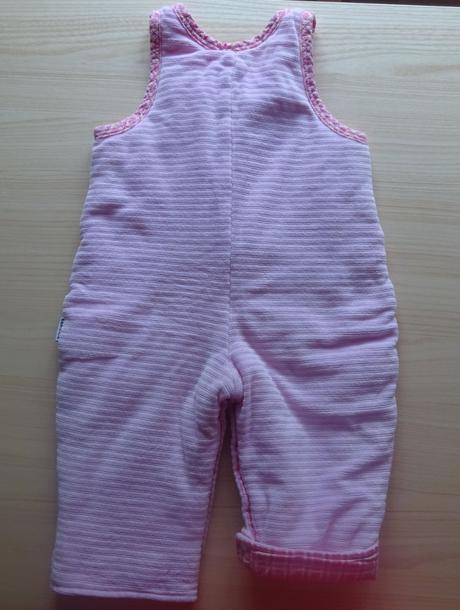 Zimní kalhoty s laclem, vel. 74, loana,74