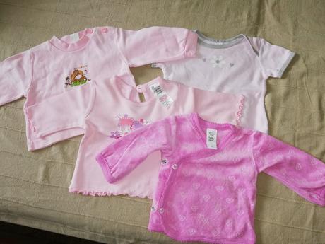 Trička 4ks, bambini,56