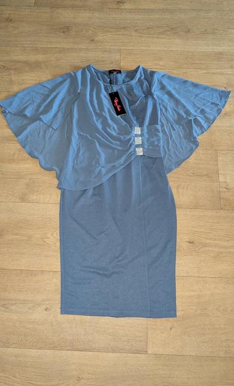 Ka259  dámské šifonové šaty vel. s, s