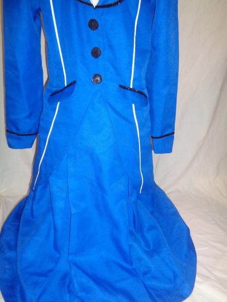 Karneval - kostým mary poppins - 9-10 let,