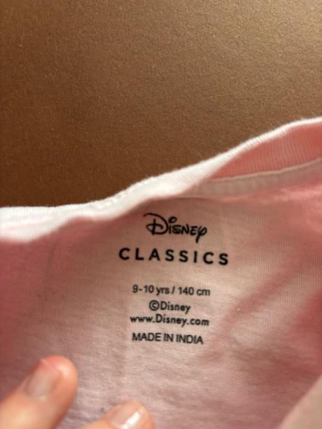 Triko růžové - v.9/10 let zn. disney, disney,140