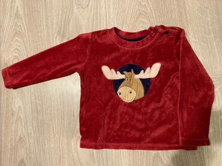 Semišová mikina, lupilu,86