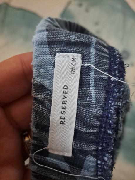 Tepláky listy, reserved,116