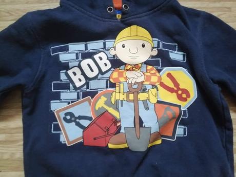 Mikina bořek stavitel s kapucí vel. 104, 104