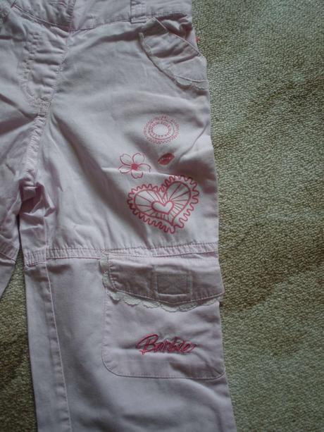 Pláťené kalhoty, barbie,98