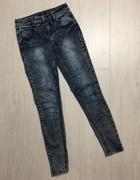 Skinny džíny s vysokým pasem f&f, vel. s-m, f&f,s