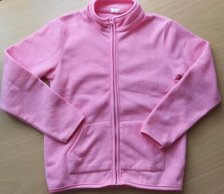 Mikina flísová růžová, pepco,128