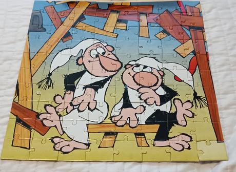 Puzzle křemílek a vochomůrka, bonaparte, 80 dílků,