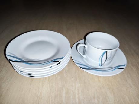 Souprava 44 ks, porcelán keramika, 
