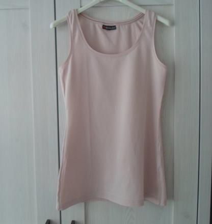 Růžové tričko tílko top, street one,m