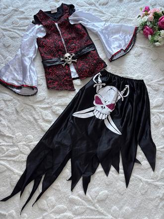 An26/ kostým pirátka - v.6/7 let, 