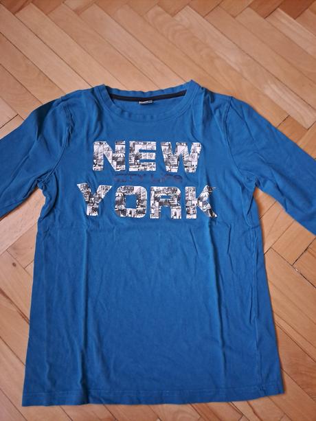 4 trička s dlouhým rukávem, f&f,164