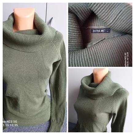 Svetr - rolák zn."extra me tu" vel."l", tu,l