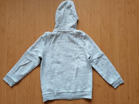 Světlá mikina na zip, c&a,146