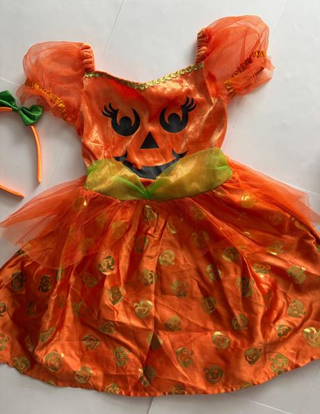 An12/ kostým dýně /halloween - v.3/4 roky,