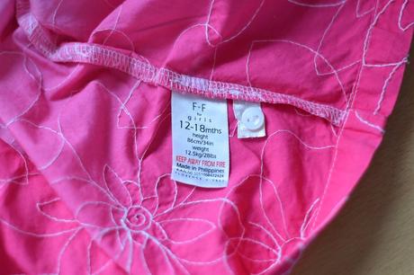 Šaty vel. 12 - 18 m, f&f,86