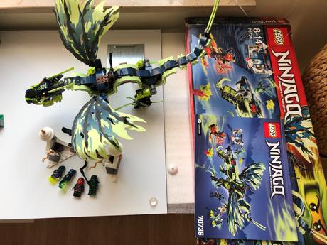 Lego ninjago 70736 útok draka morro,