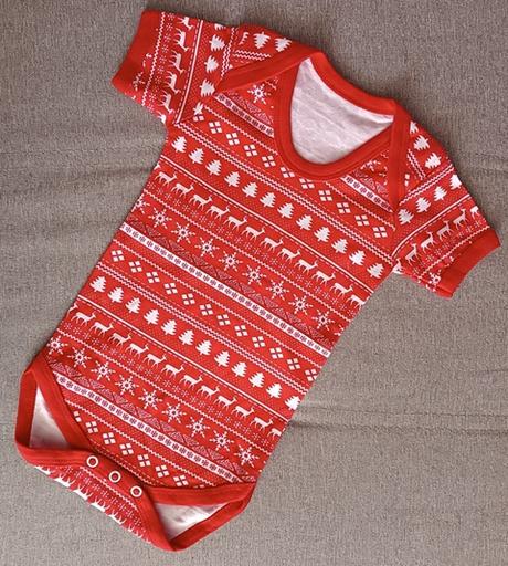 Vánoční bodýčko vel. 3-6 měsíců, 68