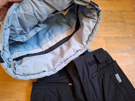 Zimní set / kombinéza na sníh vel 86/92, tchibo,86