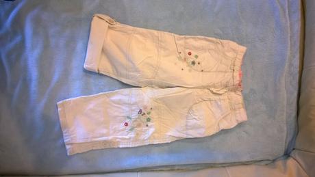 Plátěné kalhoty podšité bavlnou, tigerlily, vel 92, 92