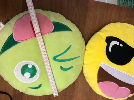 Emoji polstarky zluty, zeleny, 