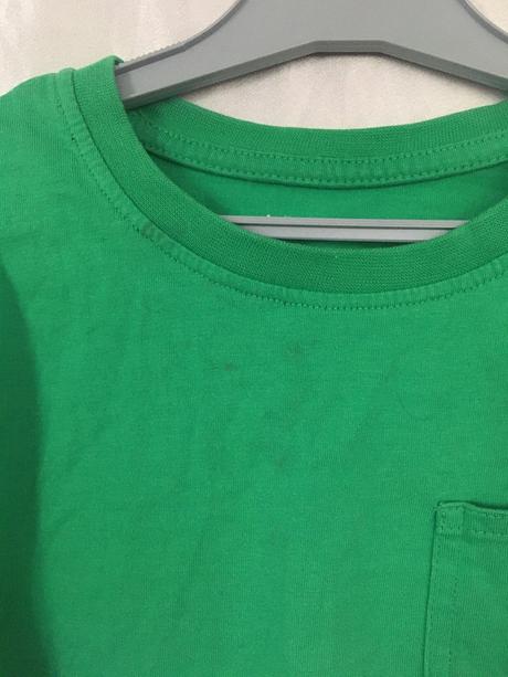 Vel. 110 zelené triko s kapsičkou, 110