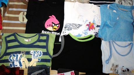 Chlapecký mix věcí vel.116-128 jaro/léto/podzim, 122–134