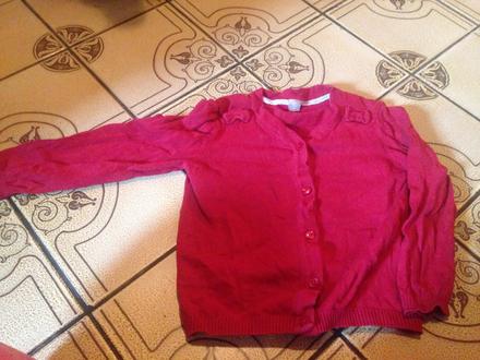 Dívčí svetr - svetřík srdíčka vel. 92 - 98, tu,92