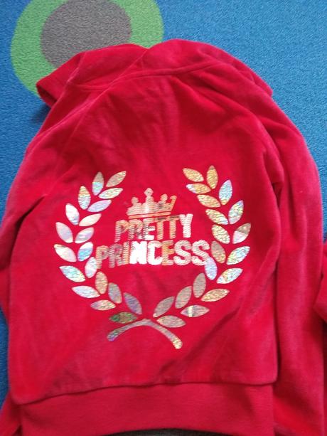 Sametová souprava red tag, 128