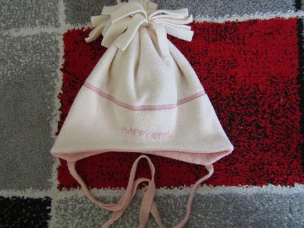 Flaušová čepice pro holku vel.74, 74