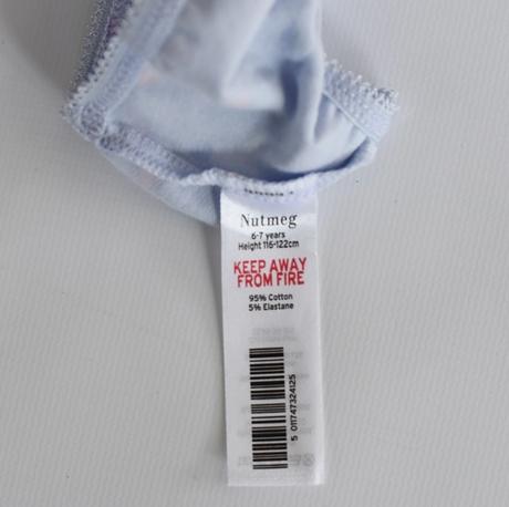 Kalhotky vel. 6 - 7 let, nutmeg,122