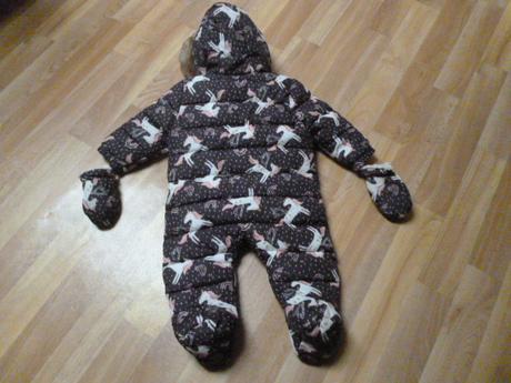 Zimní kombinéza jednorožec vel. 3-6 m, 68