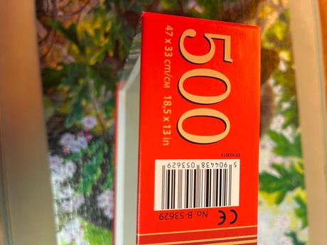 Puzzle castorland medvěd 500 dílků, 