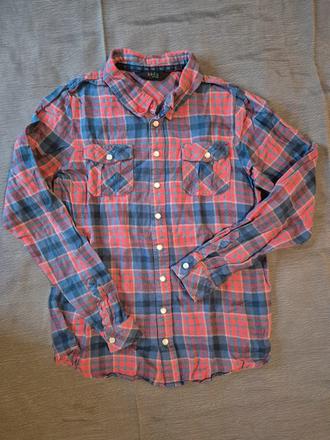 Chlapecká flanelová košile tchibo vel. 152/158, tchibo,152