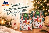 🎁 Soutěž o dva adventní kalendáře dmBio 🎁

A máme tu další soutěž o #dm adventní kalendáře😍 Tentokrát luxusně dobré čokoládové... Výherkyně budou 2 a každé z nich pošleme jeden kalendář 🎁

Čokoládový adventní kalendář 2026 od dmBio osladí předvánoční čas 24 lahodnými překvapeními z nejjemnější čokolády. Za každým okénkem se skrývá lahodné a chutné překvapení, která se dokonale hodí pro všechny milovníky čokolády. Kalendář je nejen skvělým společníkem po celý prosinec, ale také krásnou příležitos...