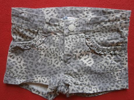 Džínové kraťásky, h&m,110