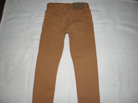 Hnědé rifle / džíny zn. h&m vel.122, h&m,122