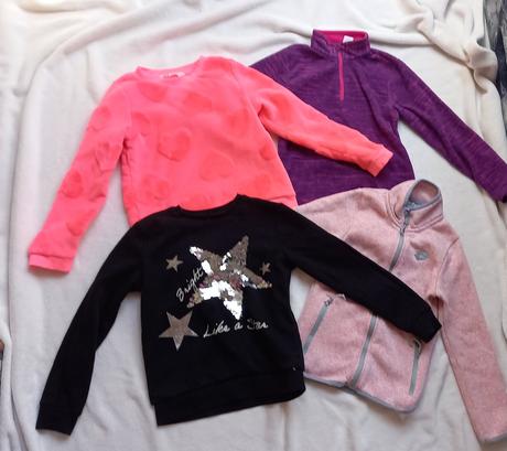 Teplejší mikiny - cena celkem, h&m,122