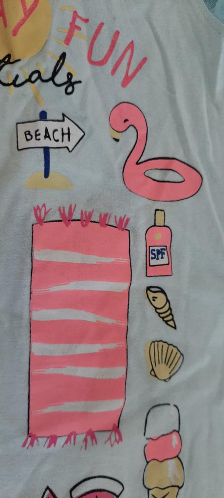 2x dívčí tričko značky girls, vel. 122., 122