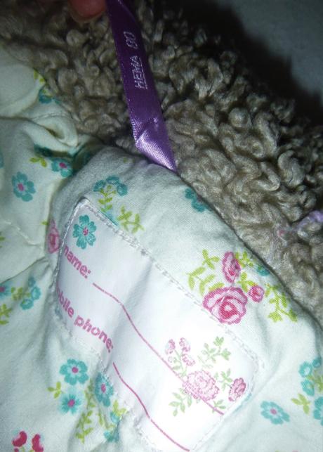 Teplá bundička unisex - vel.80-86, hema,80